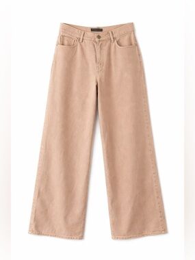 Model Off Duty Sincerely Jules wide leg jeans  high rise influencer denim 13/31